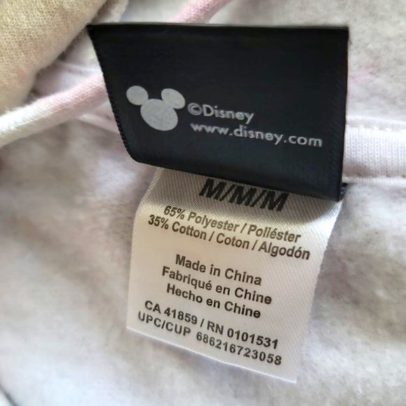 Disney Women's Mickey Mouse Multi-Colored Hoodie Sweatshirt Size M - Picture 13 of 14